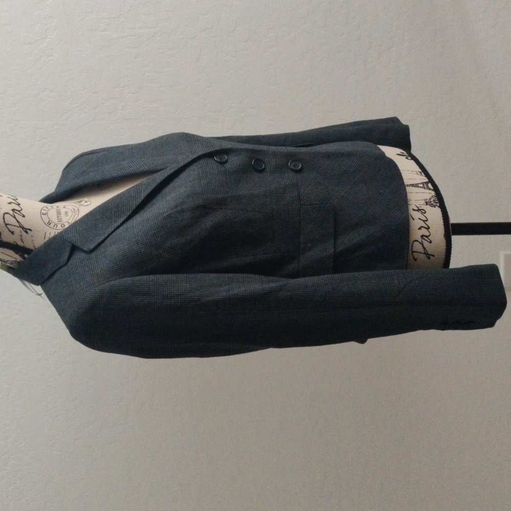 Jones New York Navy Multicolored Blazer (4) Like New, never worn - Picture 4 of 8